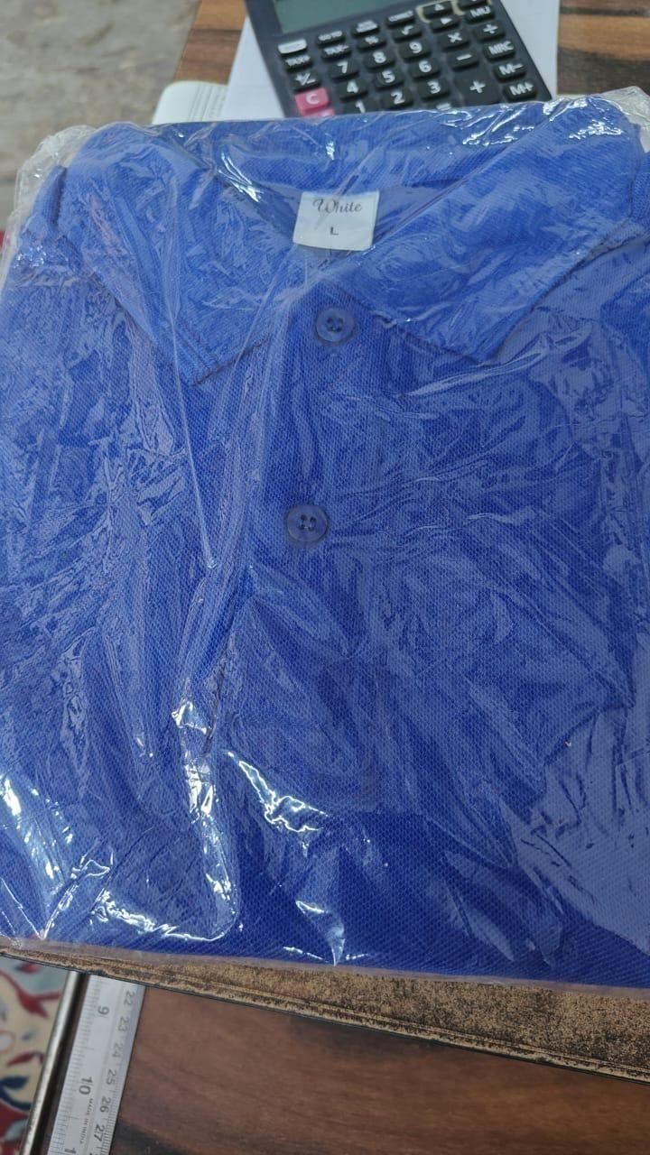 Poly Matte Solid Half Sleeves Mens Polo T-Shirt Pack Of 5