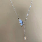 Chic Butterfly Tassel Necklace